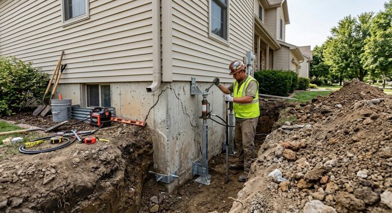 Basement Foundation Repair in Lancaster, VA
