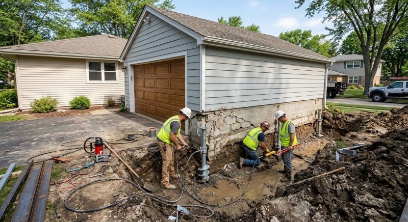 Basement Foundation Repair in Locust Hill, VA
