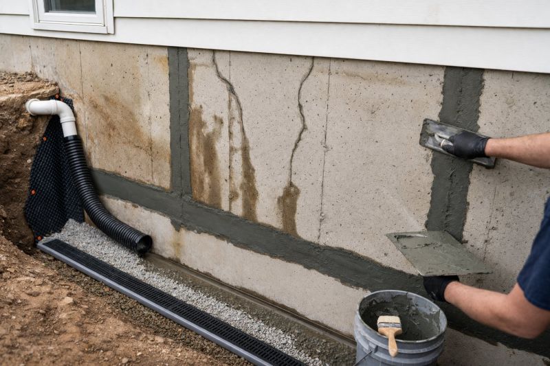 Basement Foundation Repair in York County, VA