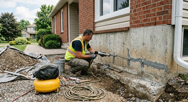 Basement Foundation Repair in Yorktown, VA