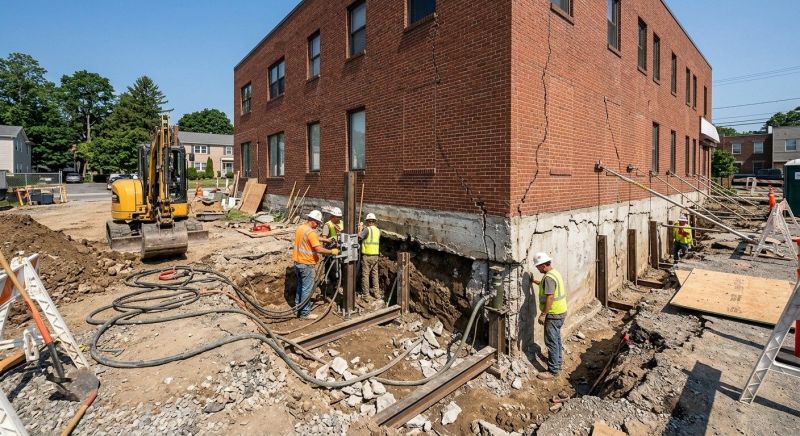 Building Foundation Repair in Gloucester, VA