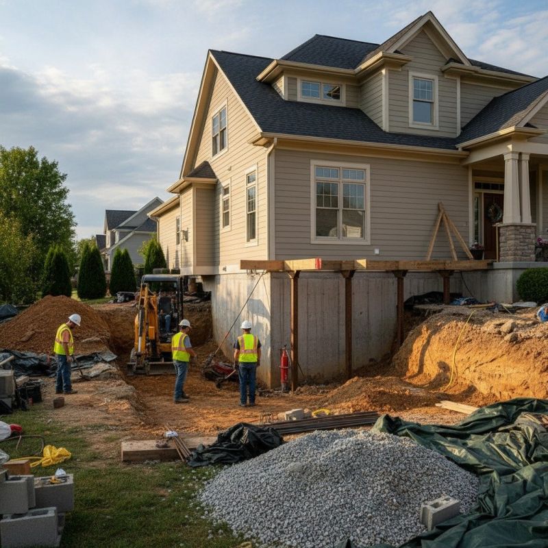 Building Foundation Repair in Middlesex County, VA