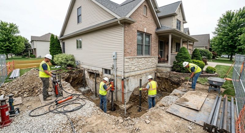 Building Foundation Repair in Surry, VA
