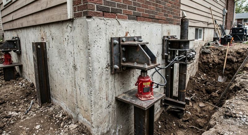 Concrete Foundation Leveling in Lively, VA