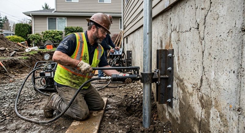 Concrete Foundation Leveling in Locust Hill, VA