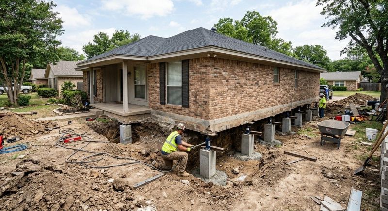 Concrete Foundation Leveling in Newport News, VA