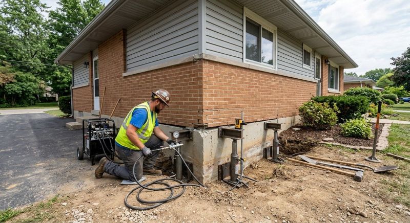 Concrete Foundation Leveling in Toano, VA