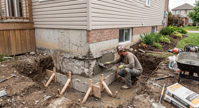 Concrete Foundation Repair in Lancaster, VA