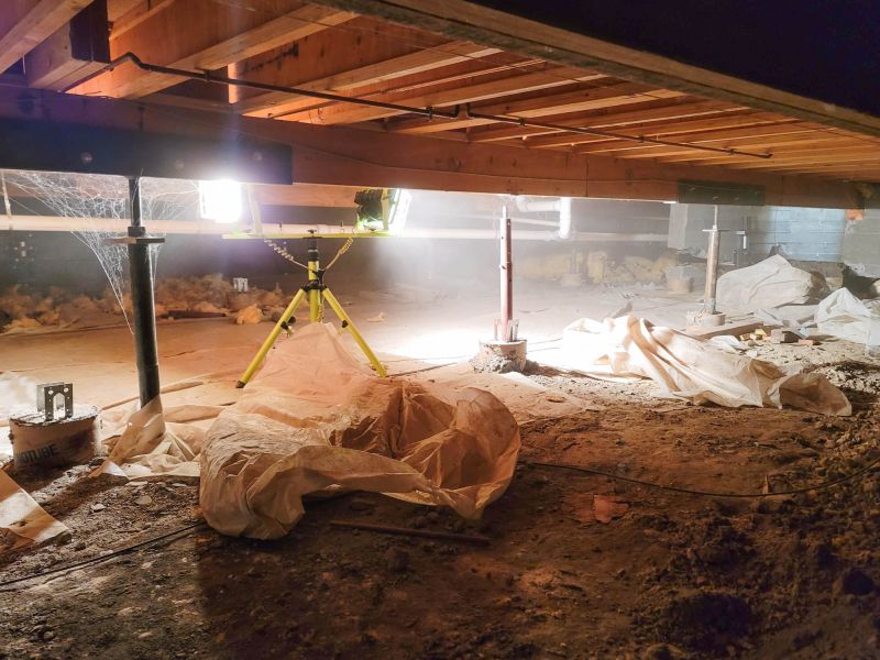 Crawlspace Foundation Repair in Hudgins, VA