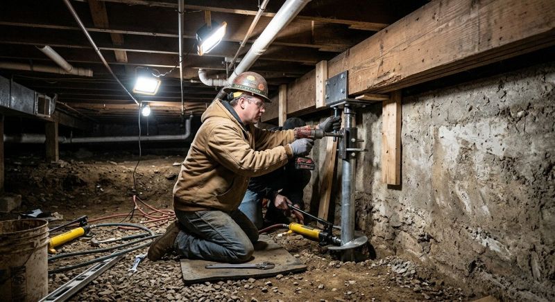 Crawlspace Foundation Repair in Lancaster, VA