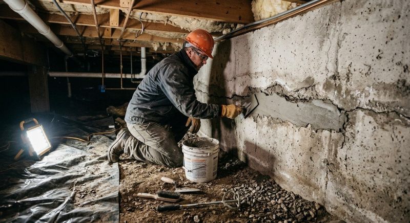 Crawlspace Foundation Repair in Urbanna, VA