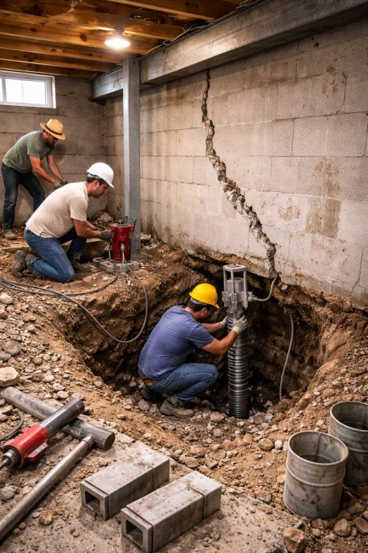 Crawlspace Structural Repair in Gloucester, VA