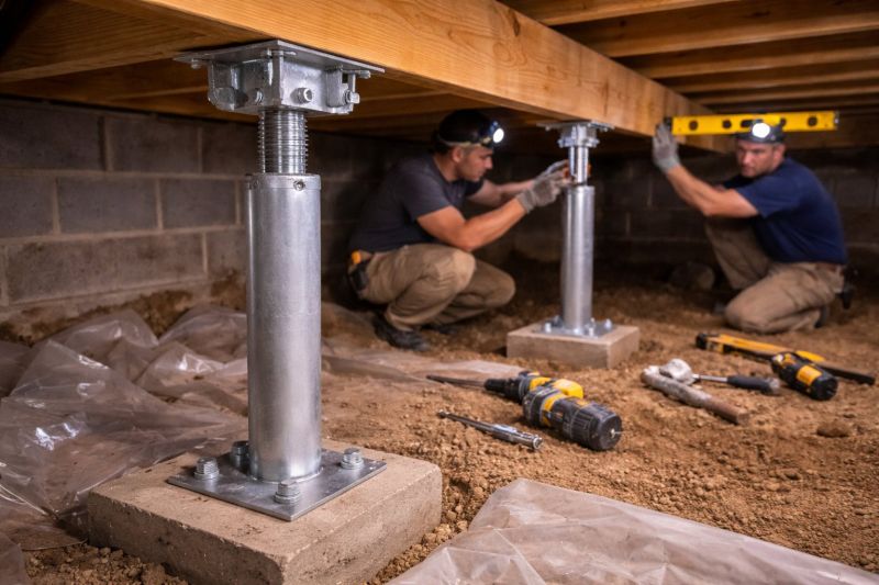 Crawlspace Structural Repair in Gloucester, VA