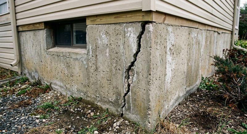 Foundation Crack Repair in Middlesex County, VA