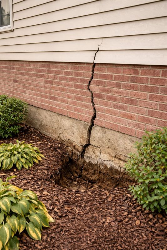 Foundation Crack Repair in Surry, VA