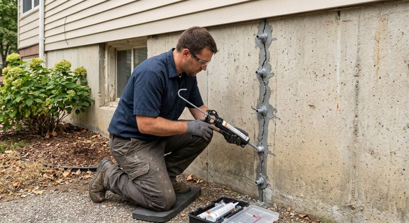 Foundation Crack Sealing in Gloucester, VA