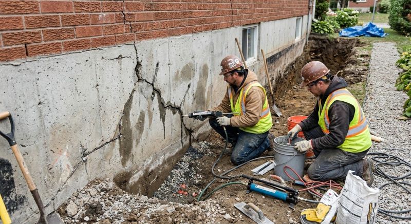 Foundation Cracks Repair in Gloucester, VA