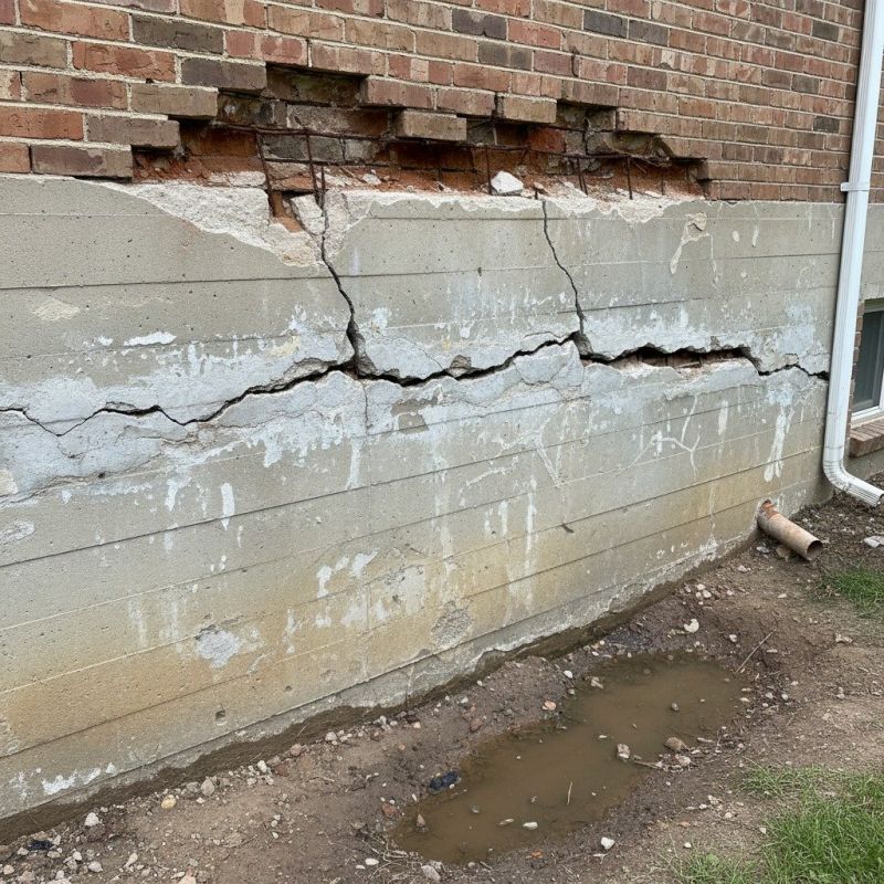 Foundation Damage Repair in Cardinal, VA