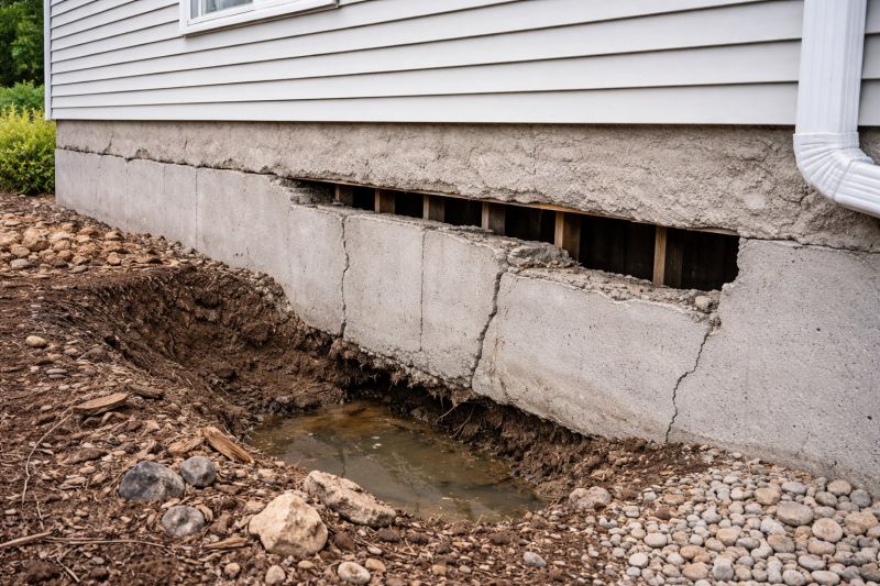 Foundation Damage Repair in Surry, VA