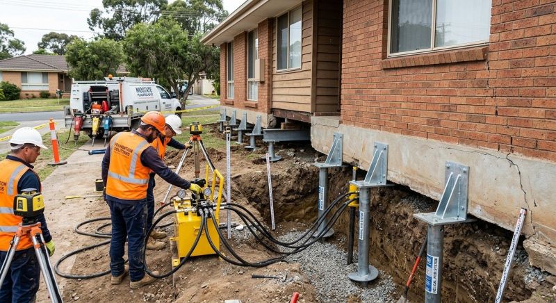 Foundation Jacking in Lively, VA