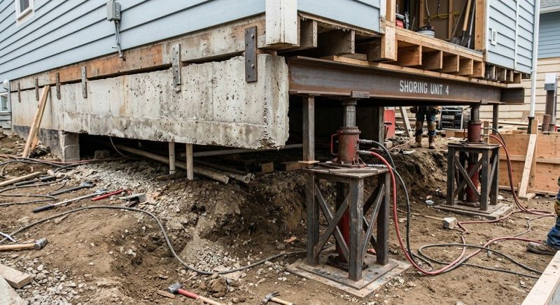 Foundation Jacking in Middlesex County, VA