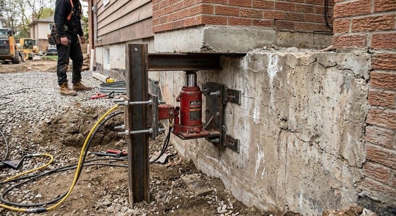 Foundation Jacking in Newport News, VA