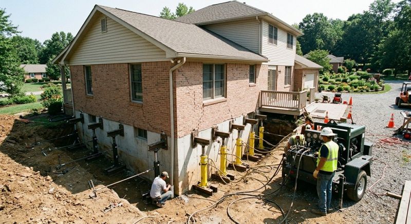 Foundation Jacking in Surry, VA