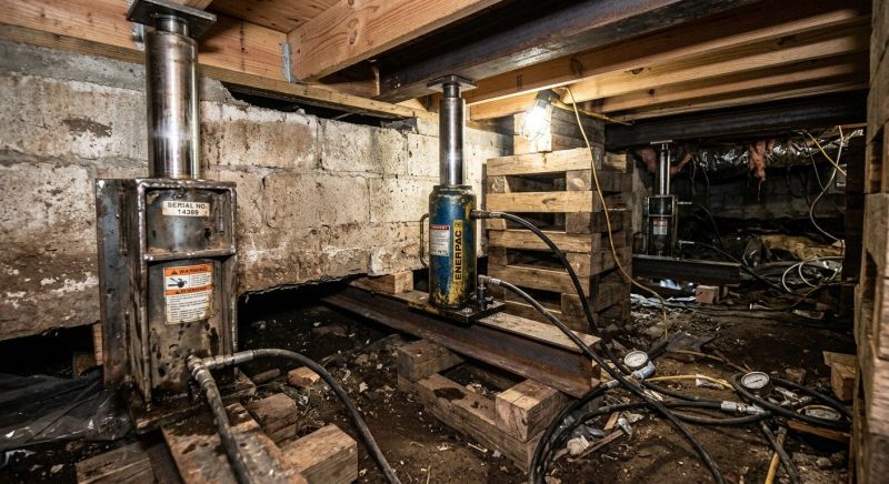 Foundation Jacking in Surry, VA