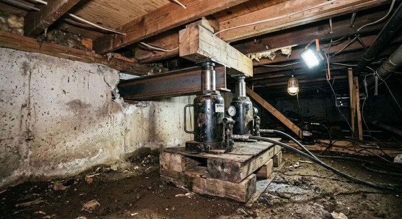 Foundation Jacking in York County, VA