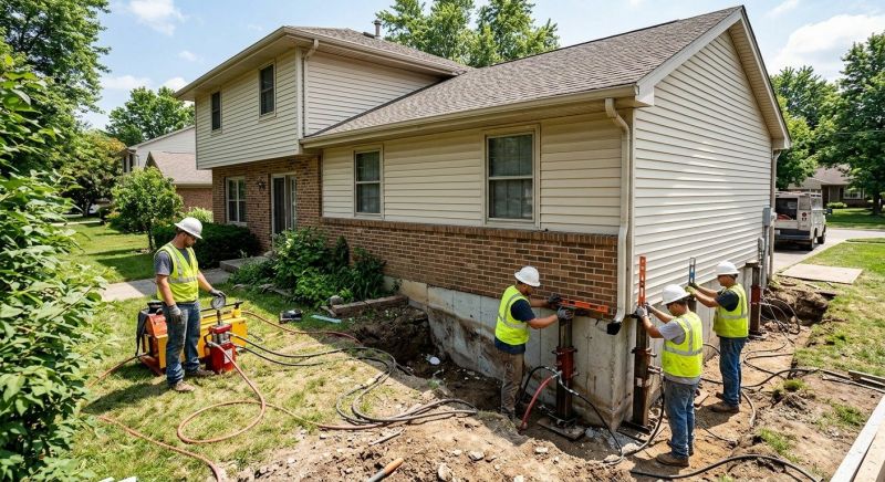 Foundation Jacking in Yorktown, VA