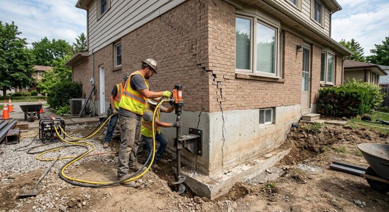 Foundation Lifting in Mathews, VA