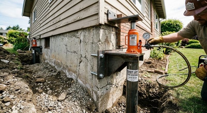 Foundation Lifting in Middlesex County, VA