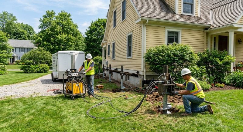 Foundation Lifting in Middlesex County, VA