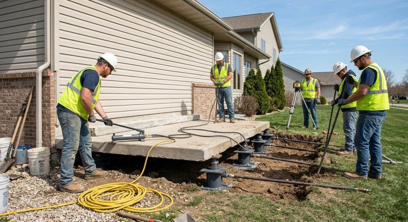 Foundation Lifting in Surry, VA