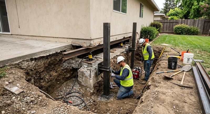 Foundation Pier Repair in Gloucester, VA