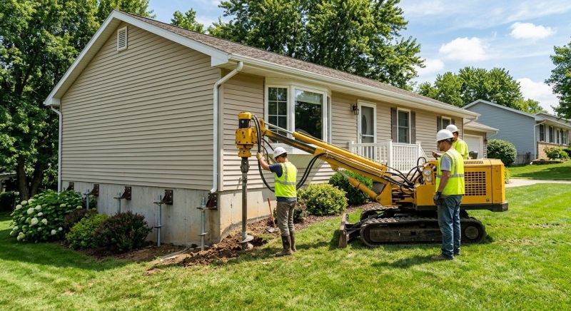 Foundation Raising in Kilmarnock, VA