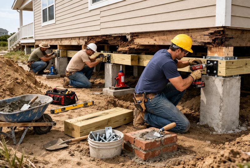 Foundation Raising in Lancaster, VA