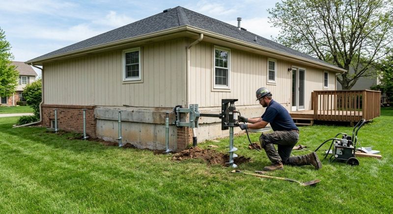 Foundation Raising in Locust Hill, VA