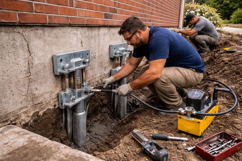 Foundation Repair in James City County, VA