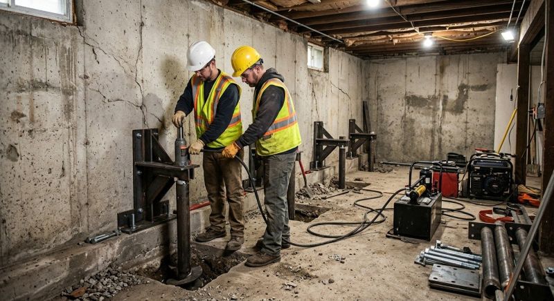 Foundation Stabilizing in Lanexa, VA