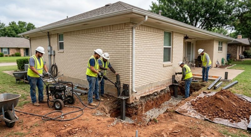 Foundation Stabilizing in Locust Hill, VA