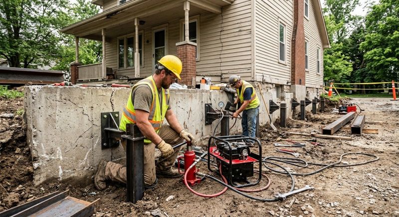 Foundation Stabilizing in Poquoson, VA
