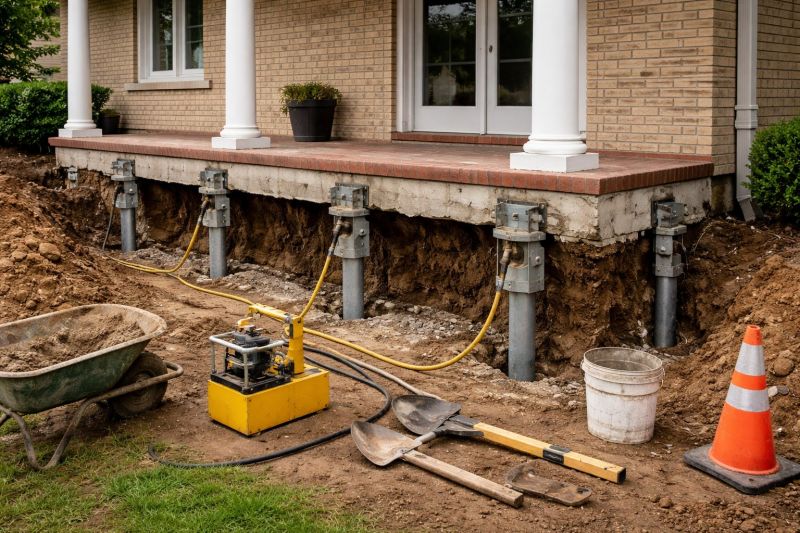 Foundation Stabilizing in Poquoson, VA