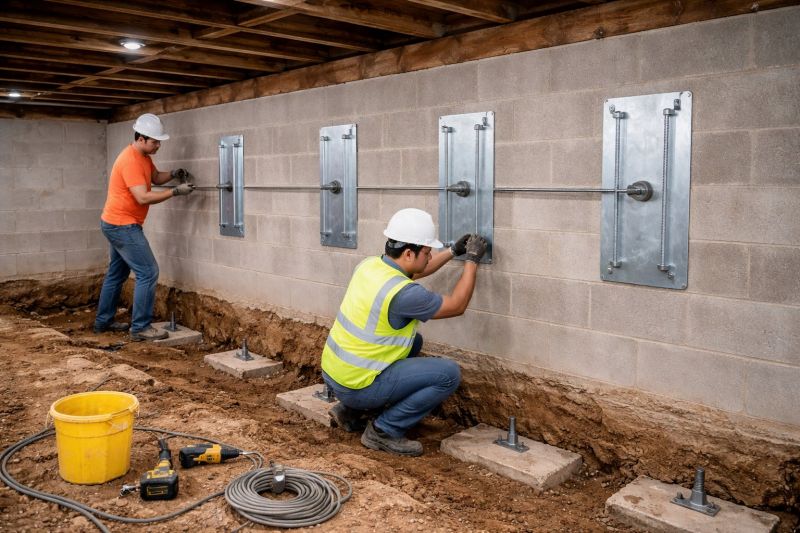 Foundation Stabilizing in York County, VA