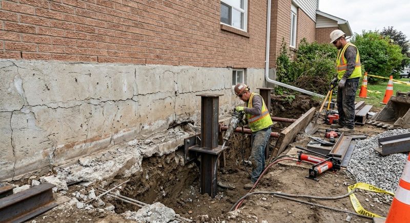 Foundation Structural Repair in Cobbs Creek, VA
