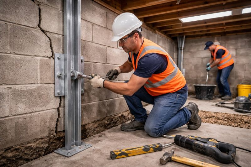 Foundation Structural Repair in Williamsburg, VA
