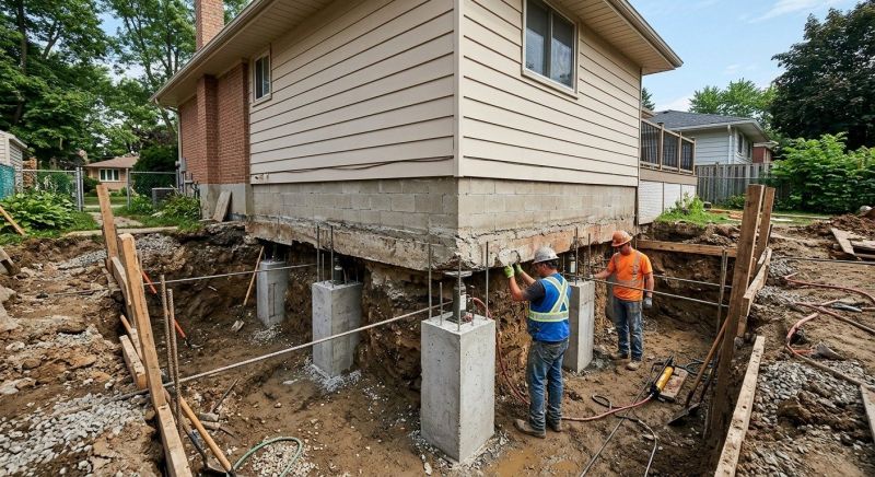 Foundation Underpinning in Gloucester, VA