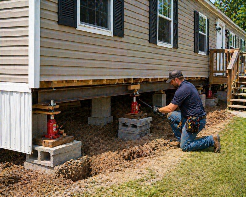Home Foundation Leveling in Hudgins, VA