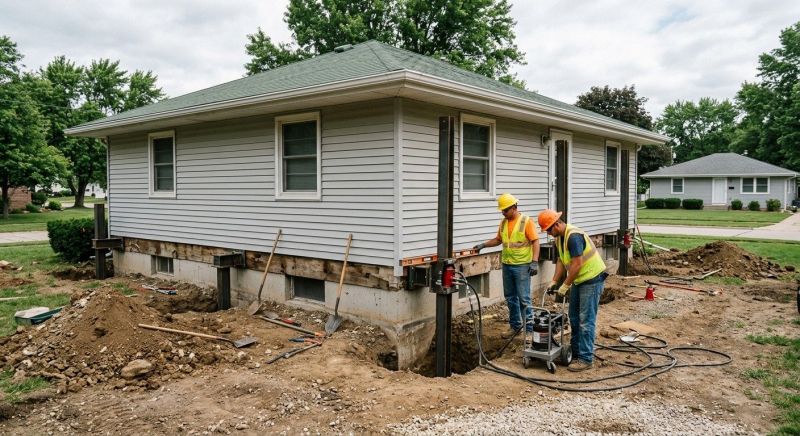 Home Foundation Leveling in Mathews, VA