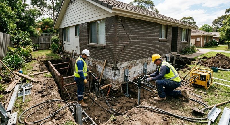 Home Foundation Repair in Lanexa, VA